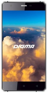 Смартфон Digma VOX S503 4G Black Grey
