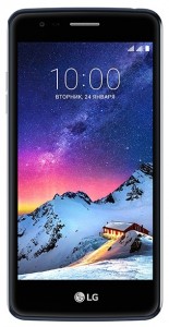 Смартфон LG K8 (2017) X240 Black blue