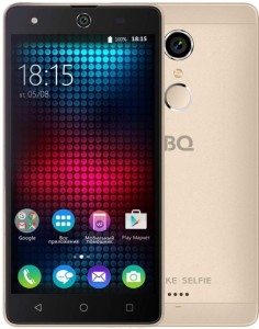 Смартфон BQ S-5050 Strike Selfie Gold