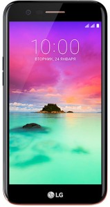 Смартфон LG K10 (2017) M250 16Gb Black