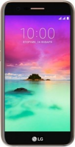 Смартфон LG K10 (2017) M250 16Gb Gold black