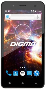 Смартфон Digma VOX S504 3G Graphite