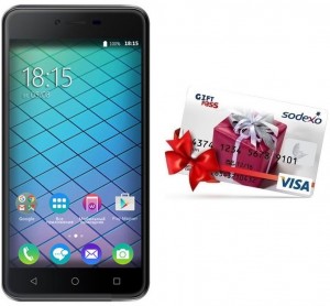 Смартфон BQ 5059 Strike Power Grey Brushed + карта VISA Giftpass 300 рублей