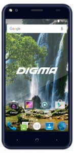 Смартфон Digma VOX E502 16Gb Dark blue
