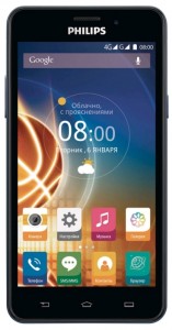 Смартфон Philips Xenium V526 Navy