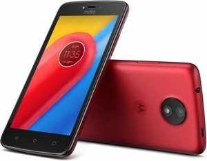 Смартфон Motorola Moto C Plus XT1723 Metallic Cherry