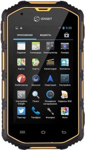 Смартфон Senseit R390 Yellow