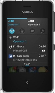 Смартфон Nokia Asha 500 Dual Sim Black
