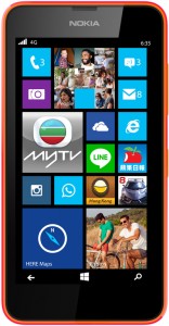 Смартфон Nokia Lumia 636 Bright Orange