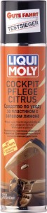Средство для очистки пластика салона Liqui Moly 7581 Cockpit Pflege Citrus 0.3л