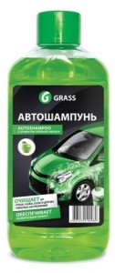 Автошампунь Grass 111100-2 Универсал зеленое яблоко 1л