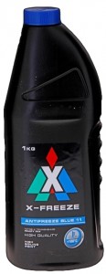Антифриз X-Freeze Blue 11 1 кг