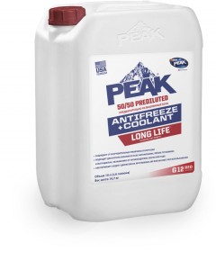 Антифриз Peak Long life 50/50 G12 20л Red