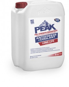 Антифриз Peak Long life antifreeze coolant G12 10л Red