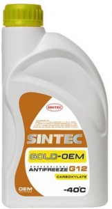 Антифриз Sintec Gold G12 1кг