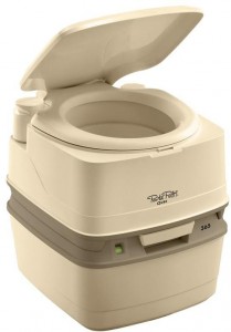 Биотуалет жидкостный  Thetford Porta potti Qube 365 Beige