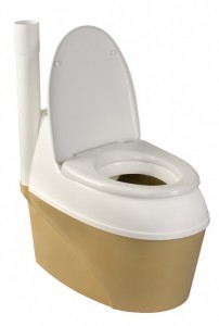 Биотуалет торфяной Piteco 505 Beige white