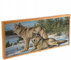 Интеллектуальная игра SLand Нарды Волки 30x60 см