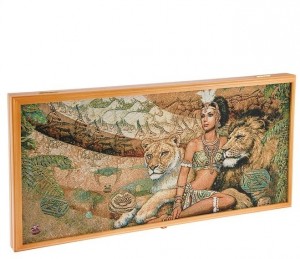 Интеллектуальная игра SLand Нарды Краса Востока 30x60 см