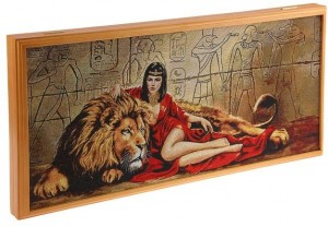 Интеллектуальная игра SLand Нарды Краса Востока 30x60 см