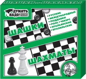 Интеллектуальная игра Десятое Королевство 01450 Шашки шахматы