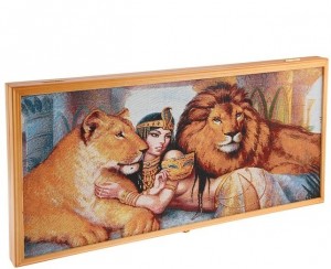 Интеллектуальная игра SLand Нарды Краса Востока 30x60 см