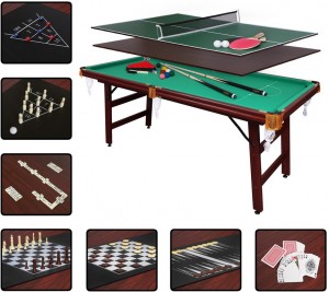 Многофункциональный игровой стол Fortuna Billiard Equipment 07925 Снукер 9 в 1 6 футов
