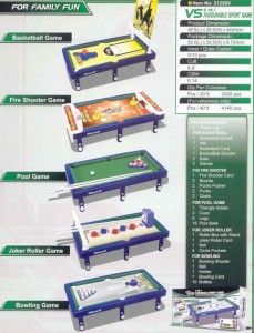 Многофункциональный игровой стол Toys and Games 21253V