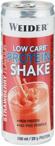 Протеин Weider 38973 Low Carb Protein Shake клубника 250 мл