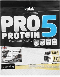 Протеин Vplab VP1925871 Pro5 Protein ананас кокос 30 г