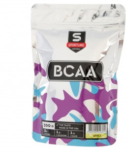 Аминокислотный комплекс SportLine Nutrition BCAA 2:1:1 яблоко 300 г