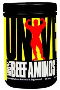 Аминокислотный комплекс Universal Nutrition U1065 100% Beef Aminos 200 таблеток