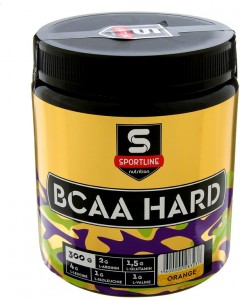 Аминокислотный комплекс SportLine Nutrition HARD 4:1:1 апельсин 300 г