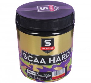 Аминокислотный комплекс SportLine Nutrition HARD 4:1:1 клубника 300 г