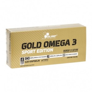 Omega 3 Olimp Sport Nutrition O30581 Gold Omega 3 sport edition 120 капсул