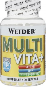 Витаминно-минеральный комплекс Weider 38551 Multi Vita+ Special B-Complex 90 капсул
