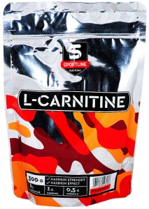 Л-карнитин SportLine Nutrition L-Карнитин клубника 300 г