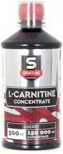 Л-карнитин SportLine Nutrition L-Карнитин Concentrate 150.000mg вишня 500 г