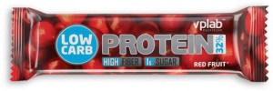 Батончик Vplab VP54087 Low Carb Protein Bar красные ягоды 35г