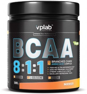 BCAA Vplab VP54711 BCAA 8:1:1 манго 300 г