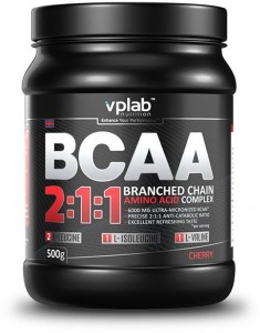 BCAA Vplab VP70798 BCAA 2:1:1 вишня 500 г