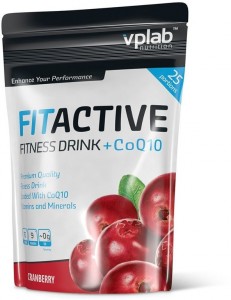 Изотоник Vplab VP72223 Fit Active + CoQ10 клюква 500 г