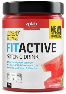 Изотоник Vplab VP55688 FitActive Isotonic Drink арбуз 500 г