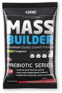 Гейнер Vplab VP1915661 Mass Builder клубника 100 г
